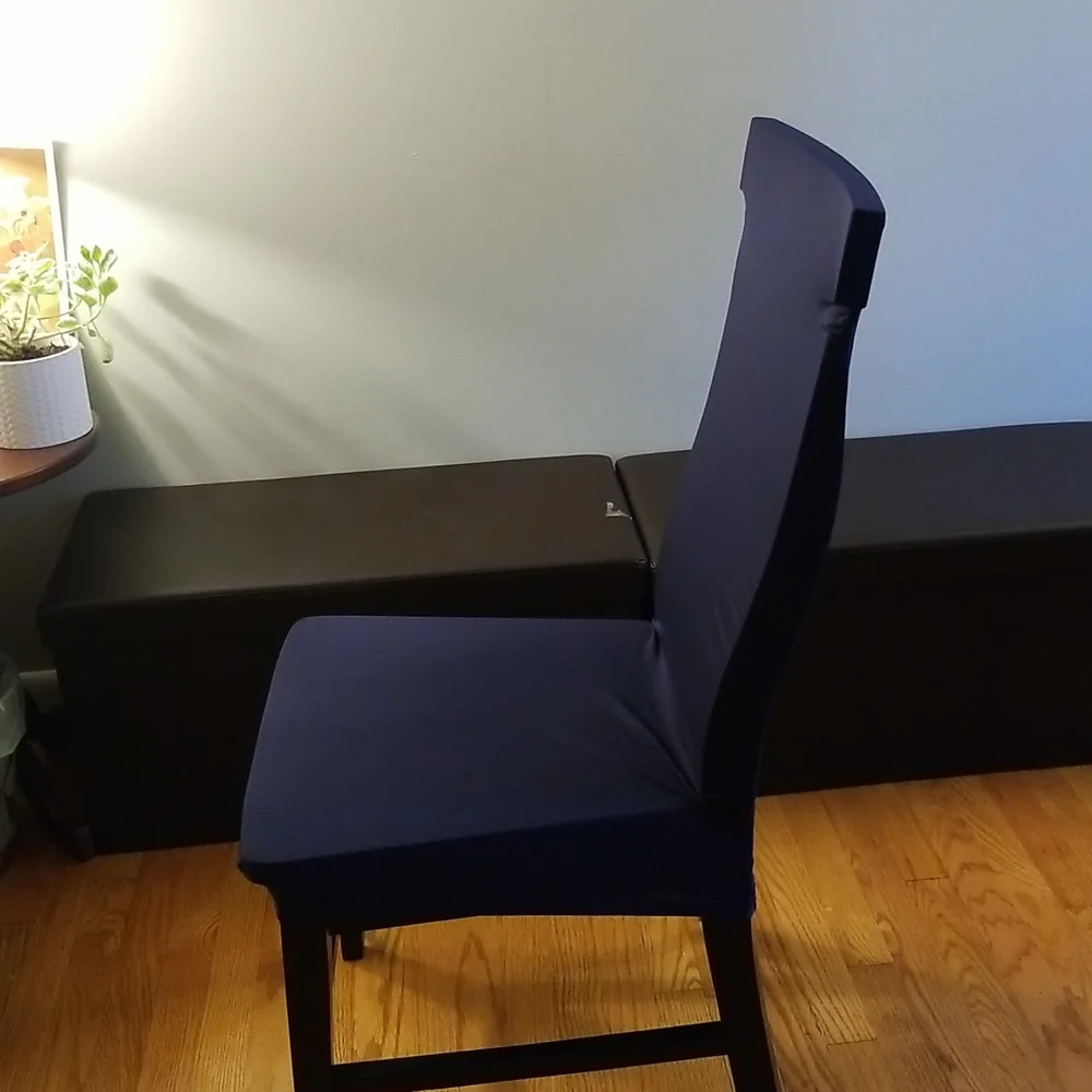 Dark blue seat cover